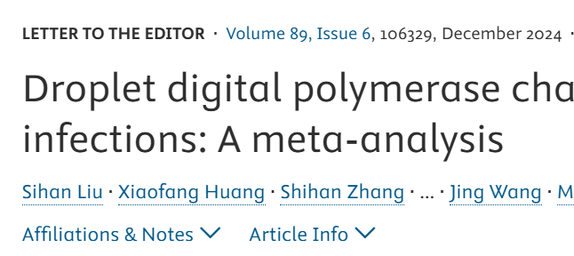 Droplet digital polymerase chain reaction (ddPCR) for bloodstream infections: A meta-analysis